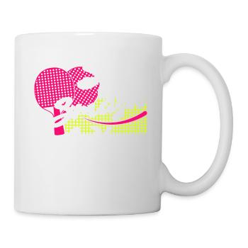 Tenue Club Joueur de Tennis de Table Club! - Mug blanc - blanc - Droite