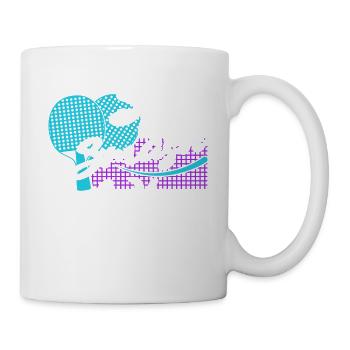 Tenue Club Joueur de Tennis de Table Club! - Mug blanc - blanc - Droite