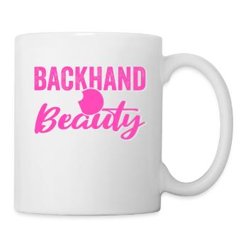 Tenue de Joueur Fille Femmes Dames! Ping-pong - Mug blanc - blanc - Droite