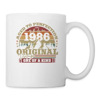 Idée cadeau 38ème Anniversaire Millésime 1986 - Mug blanc - blanc - Droite