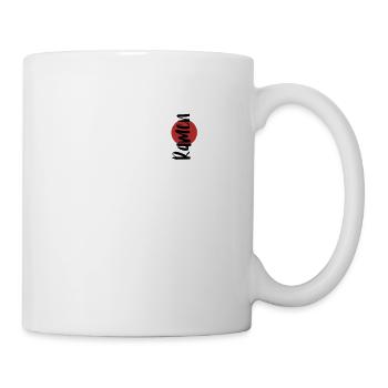 Ramen with red dot - Mug - white - Right