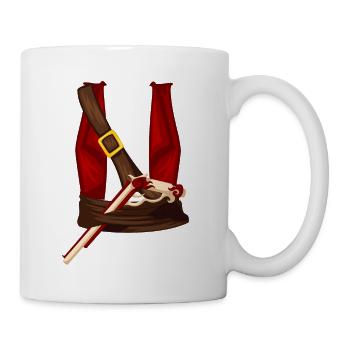 Pirate Halloween Carnival Masquerade Costume Party - Mug - white - Right