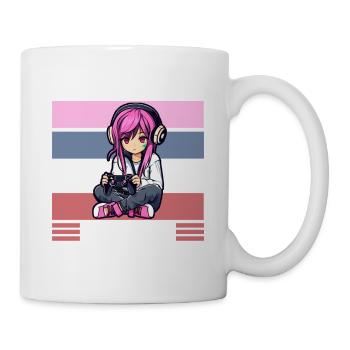 Gaming Console PC Gamer Girl Gamer Girl - Mug - white - Right