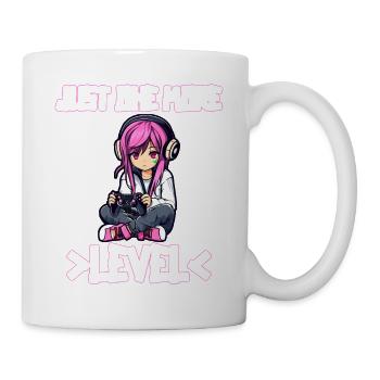 Gaming Konsole PC Zockerin Mädchen Gamer Girl - Tasse - Weiß - Rechts