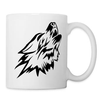Wolf Club - Tasse - Weiß - Rechts