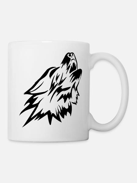 Wolf Club - Tasse - Weiß