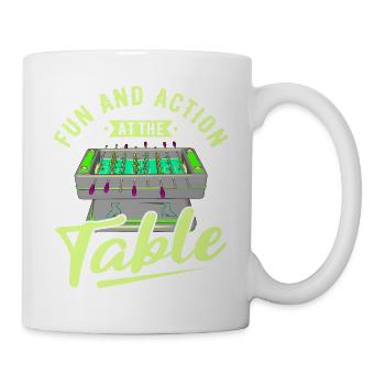 Foosball Gift Fans Wuzler Foosball - Mug - white - Right