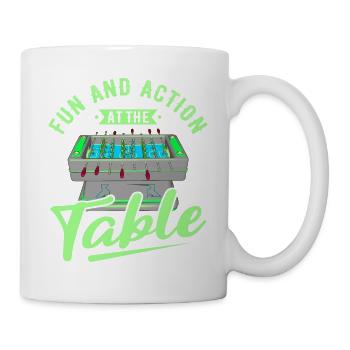 Foosball Gift Fans Wuzler Foosball - Mug - white - Right