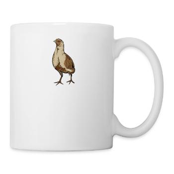 Partridge I Chicken Birds Small Game Motif for Hunters - Mug - white - Right