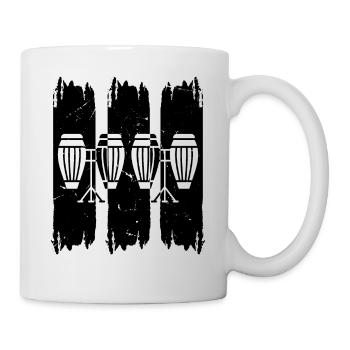 Congas Conga Instruments Conga Drums - Mug - white - Right