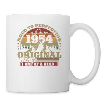 Perfection since 1954 - Original Vintage - Mug - white - Right