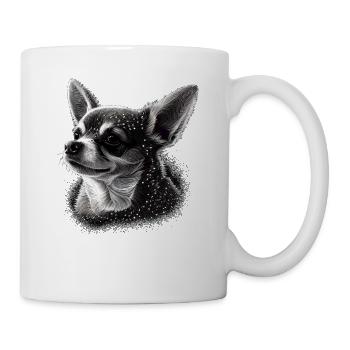 Chihuahua | Welpe Mama Lustiger Hund Niedlich - Tasse - Weiß - Rechts