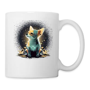 Chihuahua | Welpe Mama Lustiger Hund Niedlich - Tasse - Weiß - Rechts