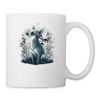 Chihuahua | Welpe Mama Lustiger Hund Niedlich - Tasse - Weiß - Rechts