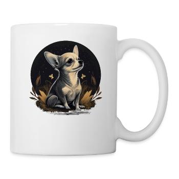 Chihuahua | Welpe Mama Lustiger Hund Niedlich - Tasse - Weiß - Rechts