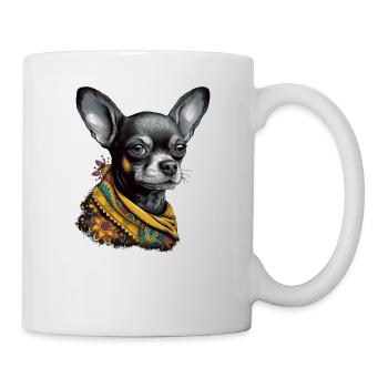 Chihuahua | Welpe Mama Lustiger Hund Niedlich - Tasse - Weiß - Rechts