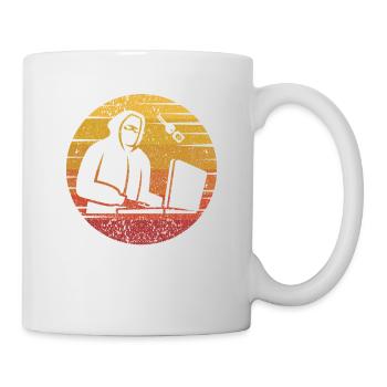Retro Social Engineering Phishing Sniffer Grey - Mug - white - Right