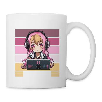 Gaming Konsole PC Zockerin Mädchen Gamer Girl - Tasse - Weiß - Rechts