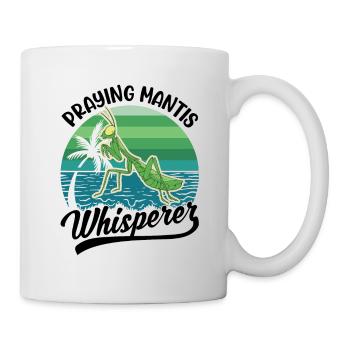 Mante religieuse chuchotant Mante Mante Mante Mante Mante Mante - Mug blanc - blanc - Droite