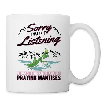 Mante religieuse Cadeau Mante Mante Mante Mante Mante Mante - Mug blanc - blanc - Droite