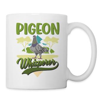 Pigeons Whisperers City pigeon pigeon fanciers - Mug - white - Right