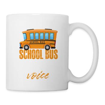 Funny School Bus Monitor - School Bus Assistant - Tasse - Weiß - Rechts