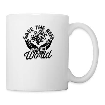 Save the reefs, save the world - Reef - Mug - white - Right