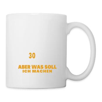 Ich hasse es mit 30 Geburtstag Gut Aussehen - Tasse - Weiß - Rechts