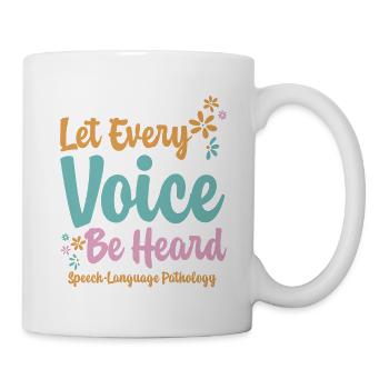 Que chaque voix soit entendue 2 - Mug blanc - blanc - Droite