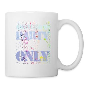 Ambiance de fête à Amsterdam - Mug blanc - blanc - Droite
