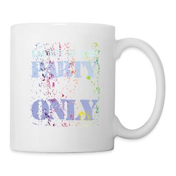 Ambiance de fête à Lloret De Mar - Mug blanc - blanc - Droite