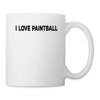 Paintball Player - I love Paintball - Mug - white - Right