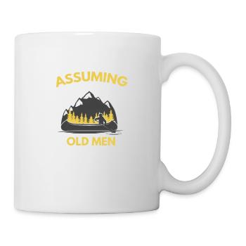 A Kayak Old Man - Mug - white - Right