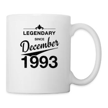 30th Birthday Legendary December 1993 Volume 93 - Mug - white - Right