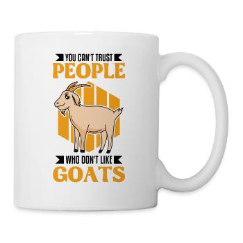 Chèvres Cadeau Chèvre Hôte Chèvre - Mug blanc - blanc - Droite