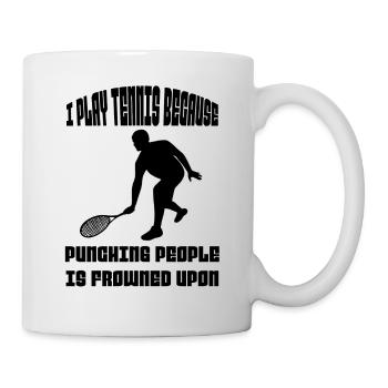 Tennis Player Tennis Lovers Tennis Club Tennis - Mug - white - Right