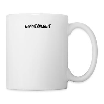Feuerwehr - Einsatzbereit - Tasse - Weiß - Rechts