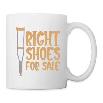 Right Shoes For Sale - Tasse - Weiß - Rechts