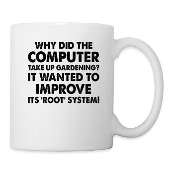 Funny Artificial Intelligence - AI Artificial Inte - Tasse - Weiß - Rechts