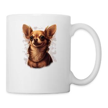 Chihuahua | Welpe Mama Lustiger Hund Niedlich - Tasse - Weiß - Rechts