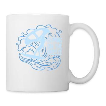 Voler sur le Breeze Hydrofoil Wingfoil Wingfoilin - Mug blanc - blanc - Droite