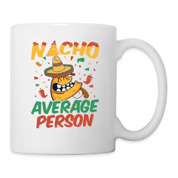 Nacho Salsa Dip Mexikanisch Mexiko Latino - Tasse - Weiß - Rechts