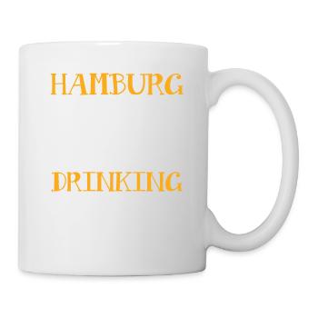 Hamburg Drinking Team - Tasse - Weiß - Rechts