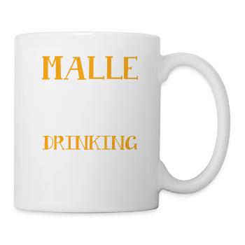 Malle Drinking Team - Mug - white - Right