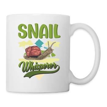Escargots Whisperer Vignoble Escargot - Mug blanc - blanc - Droite