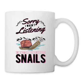 Snail Gift Vineyard Snail - Mug - white - Right
