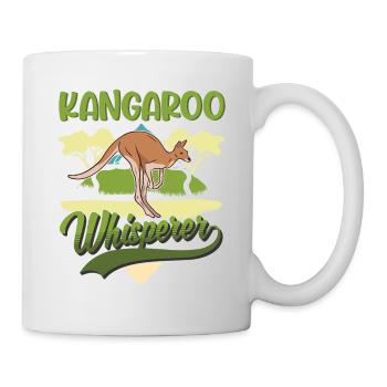 Kangaroo Whisperer Australia Kangaroo - Mug - white - Right
