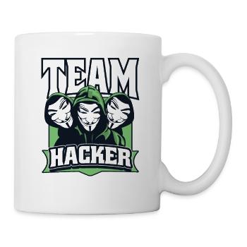Team Hacker Social Engineering Phishing Sniffer - Mug blanc - blanc - Droite