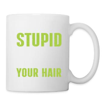 Lustiges Friseur Geschenk Stylist Friseur - Tasse - Weiß - Rechts