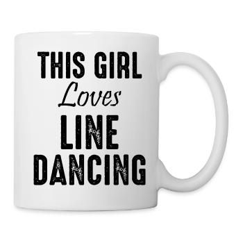 Danse Musique de danse - Mug blanc - blanc - Droite